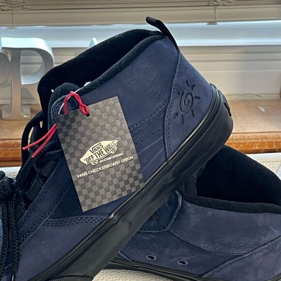 NWT Vans X Nick Michel Skate MC 96 VCU Navy Sneakers Limited-Edition 2023 - Picture 5 of 11